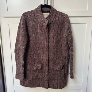Tweed Peacoat - Cartonnier by Anthropologie size M